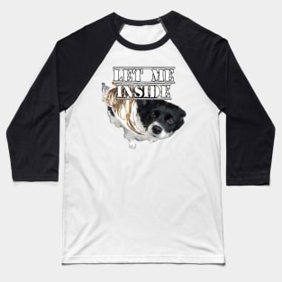 Let me inside - winter joke Baseball T-Shirt